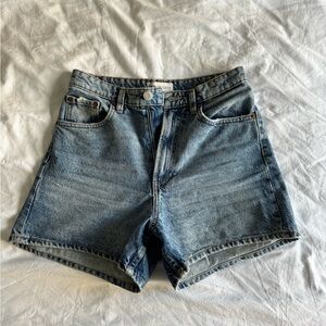 Zara Women's Blue Jean Shorts